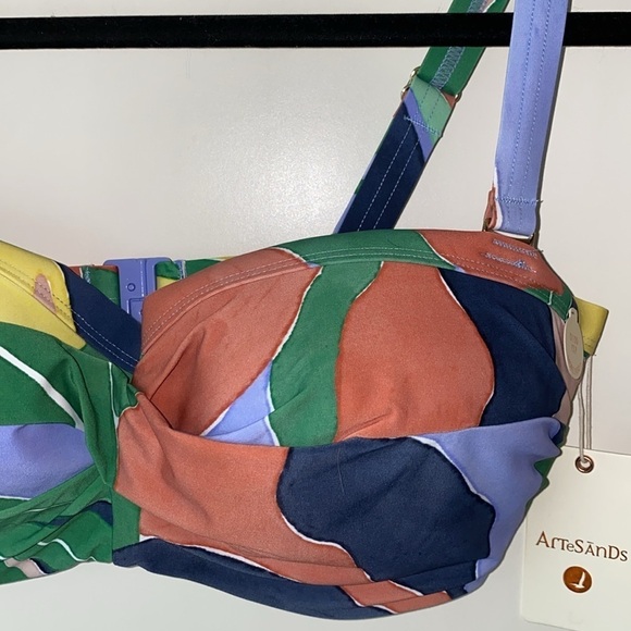 Artesands Lav Botticelli Bikini Top NWT - Picture 7 of 11